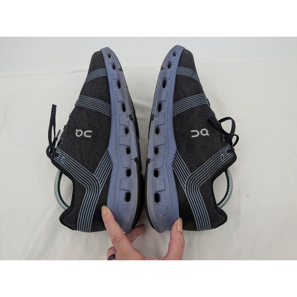 On Cloudgo Men\'s Comfort Sneaker in Black/Shale Blue Running US 11 - 55.98395 **